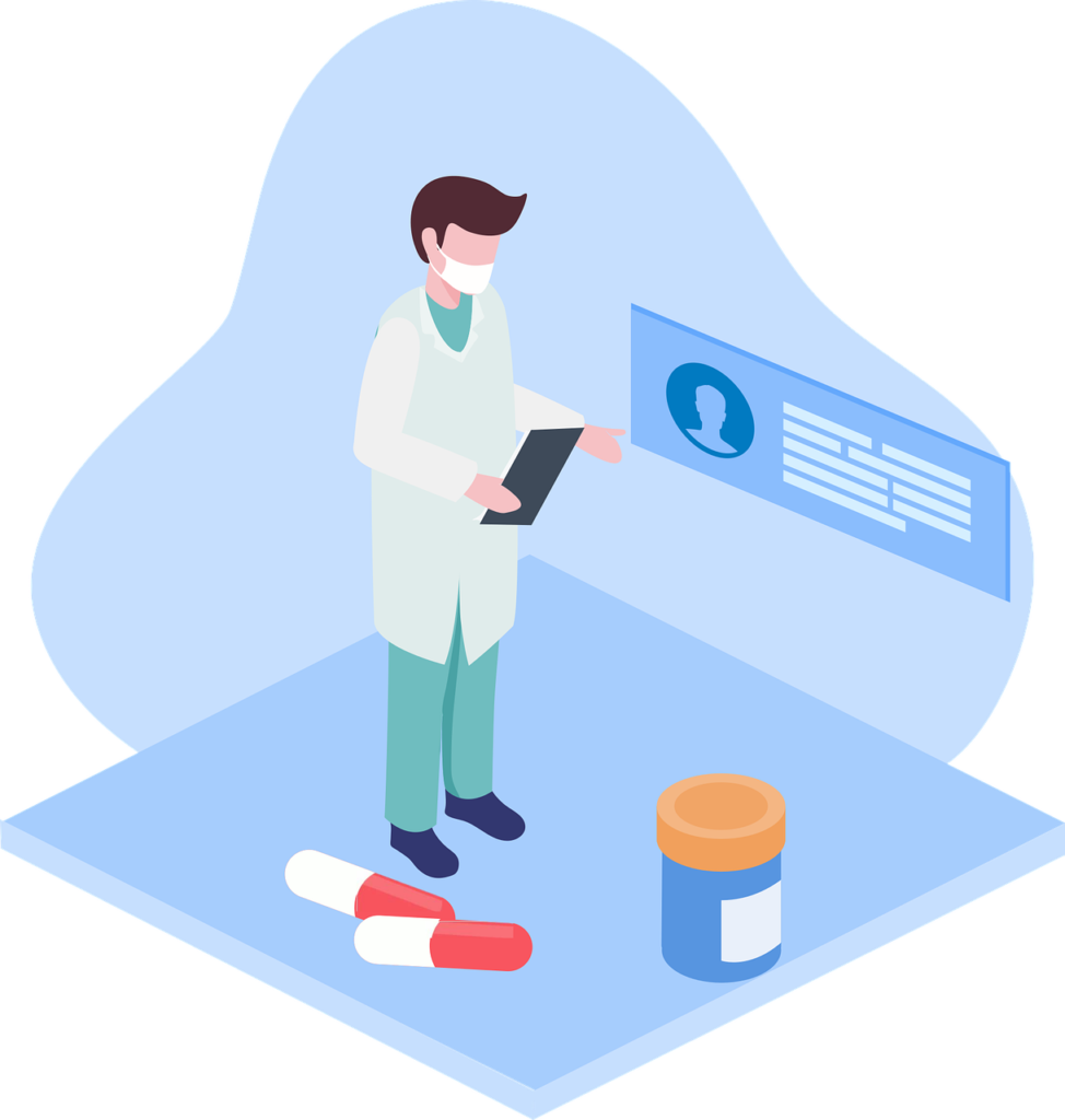 AcresBioSciences: Scientist planning cell line engineering and assay development on workboard to empower drug development